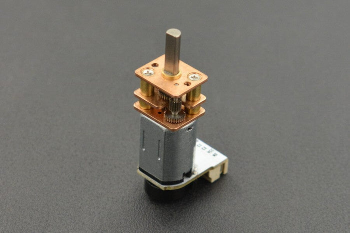 Micro Metal Geared motor with Encoder - 6V 52RPM 298:1 by The Pi Hut - The Pi Hut