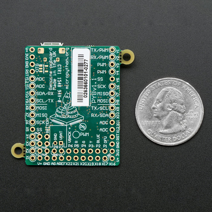 MicroPython pyboard (v1.1) by Adafruit - The Pi Hut