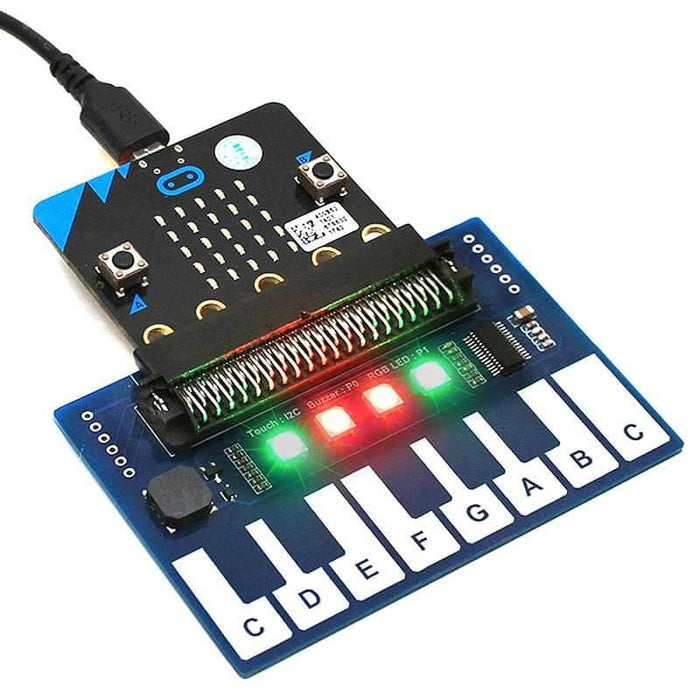 Mini Piano Module for micro:bit [Discontinued] by Waveshare - The Pi Hut