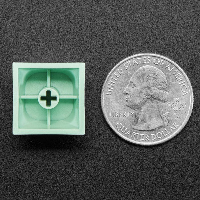 Mint Green MA Keycaps for MX Compatible Switches - 5 pack by The Pi Hut - The Pi Hut