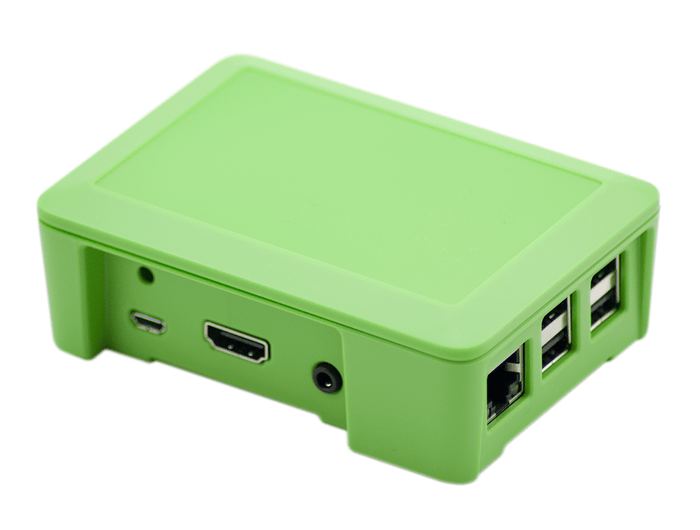 Modular Raspberry Pi 3 Case - Green [Discontinued] by The Pi Hut - The Pi Hut