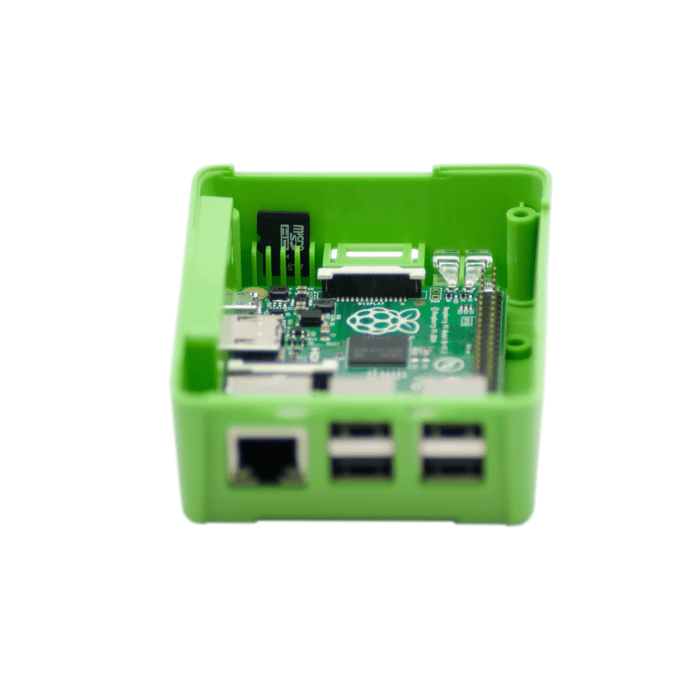 Modular Raspberry Pi 3 Case - Green [Discontinued] by The Pi Hut - The Pi Hut