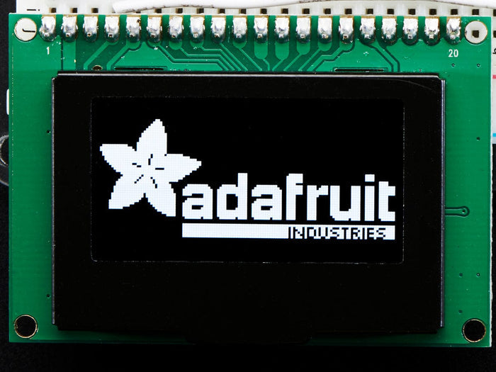 Monochrome 1.54" 128x64 OLED Graphic Display Module Kit [Discontinued] by The Pi Hut - The Pi Hut
