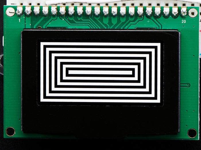 Monochrome 1.54" 128x64 OLED Graphic Display Module Kit [Discontinued] by The Pi Hut - The Pi Hut