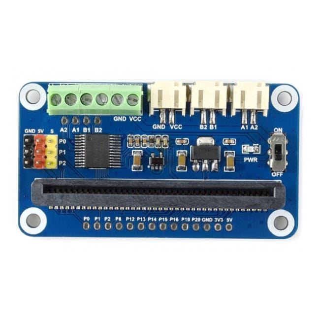 Motor & Servo Driver for micro:bit by Waveshare - The Pi Hut