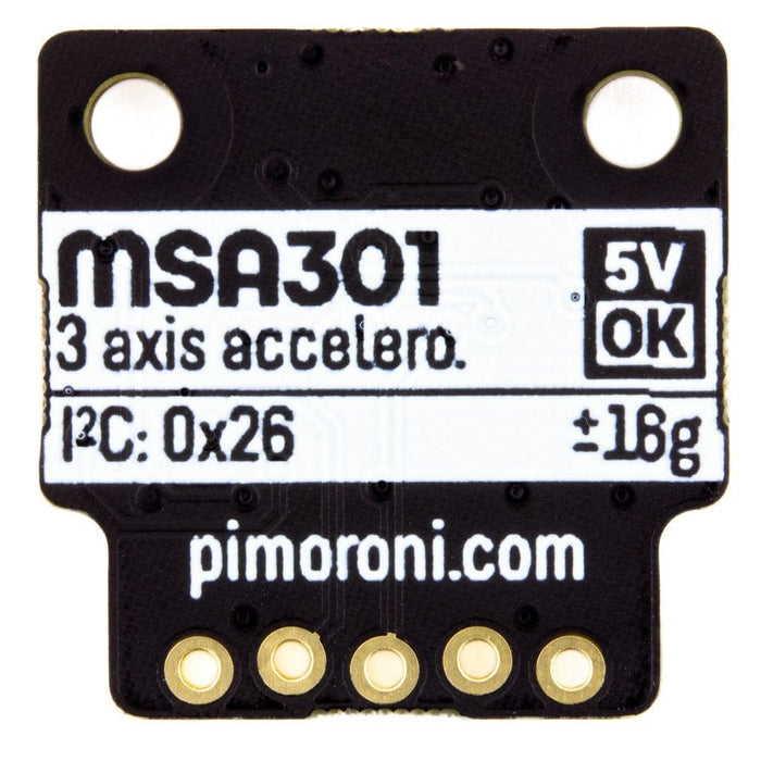 MSA301 3DoF Motion Sensor Breakout by Pimoroni - The Pi Hut