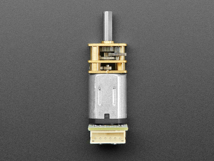 N20 DC Motor with Magnetic Encoder - 6V with 1:100 Gear Ratio by The Pi Hut - The Pi Hut