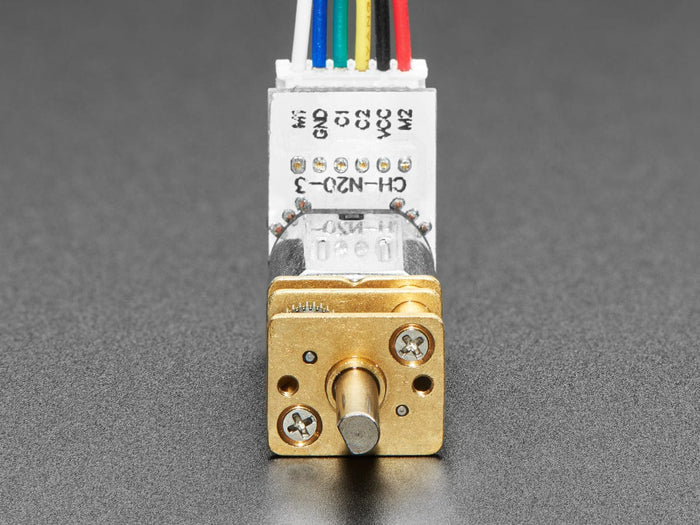 N20 DC Motor with Magnetic Encoder - 6V with 1:298 Gear Ratio by The Pi Hut - The Pi Hut