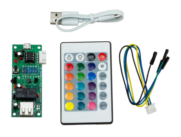 Nanomesher - Hackable Raspberry Pi Switch w/ Remote Control [Discontinued] by Nanomesher - The Pi Hut