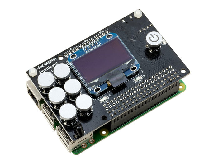 Nanomesher - ProdBoard & Multimedia (Switch, IR & OLED) [Discontinued] by Nanomesher - The Pi Hut