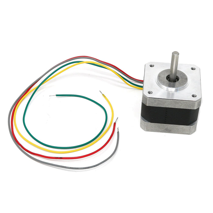 NEMA 17 Stepper Motor - 42mm x 34mm (with bare wires) by The Pi Hut - The Pi Hut