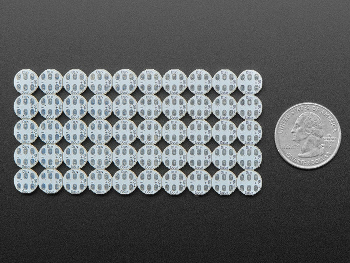 NeoPixel Mini Button PCB - Pack of 50 by Adafruit - The Pi Hut