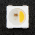 NeoPixel RGBW LEDs w/ Integrated Driver Chip - Warm White (~3000K - White Casing - 10 Pack) by Adafruit - The Pi Hut
