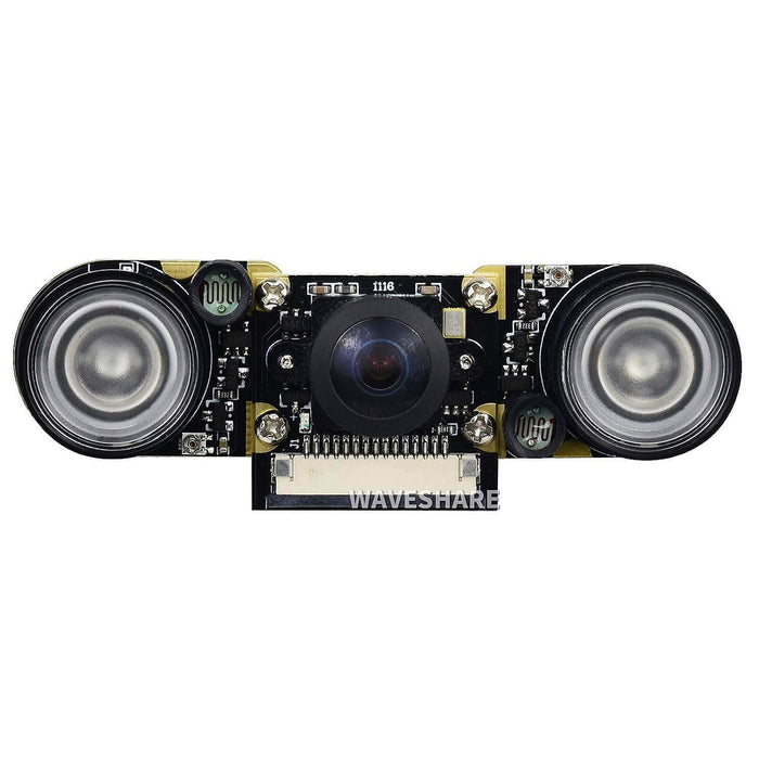 Night Vision & Fisheye Camera for Raspberry Pi - 160° Lens 5MP by Waveshare - The Pi Hut