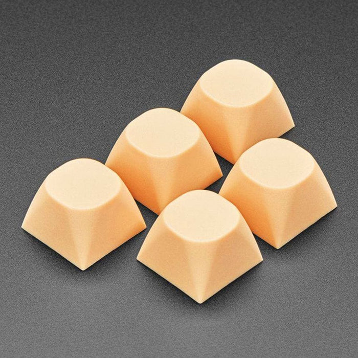 Orange Cream MA Keycaps for MX Compatible Switches - 5 pack [Discontinued] by The Pi Hut - The Pi Hut