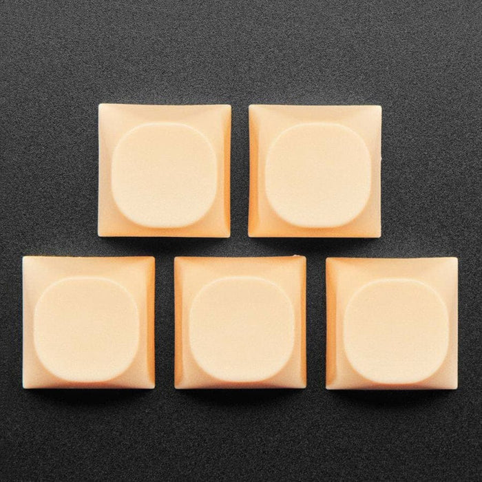 Orange Cream MA Keycaps for MX Compatible Switches - 5 pack [Discontinued] by The Pi Hut - The Pi Hut