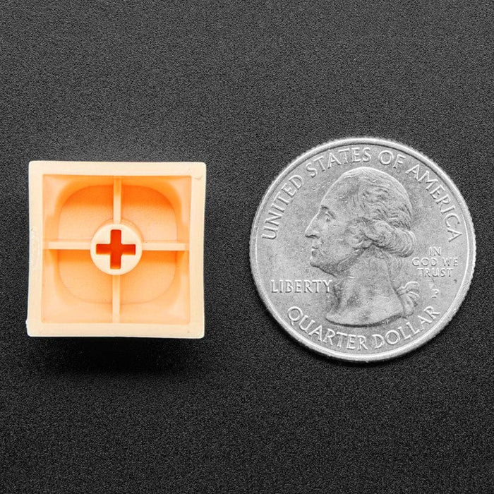 Orange Cream MA Keycaps for MX Compatible Switches - 5 pack [Discontinued] by The Pi Hut - The Pi Hut