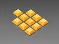 Orange DSA Keycaps for MX Compatible Switches - 10 pack by The Pi Hut - The Pi Hut