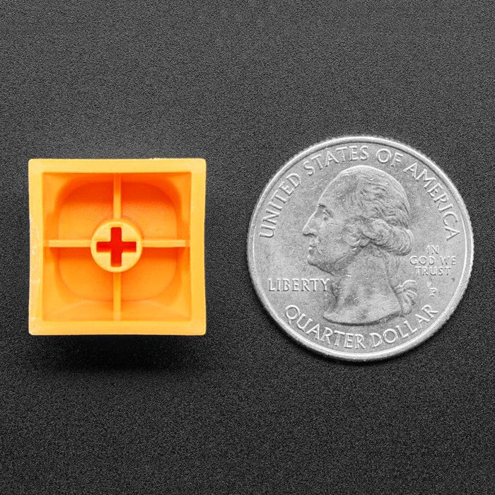 Orange MA Keycaps for MX Compatible Switches - 5 pack by The Pi Hut - The Pi Hut