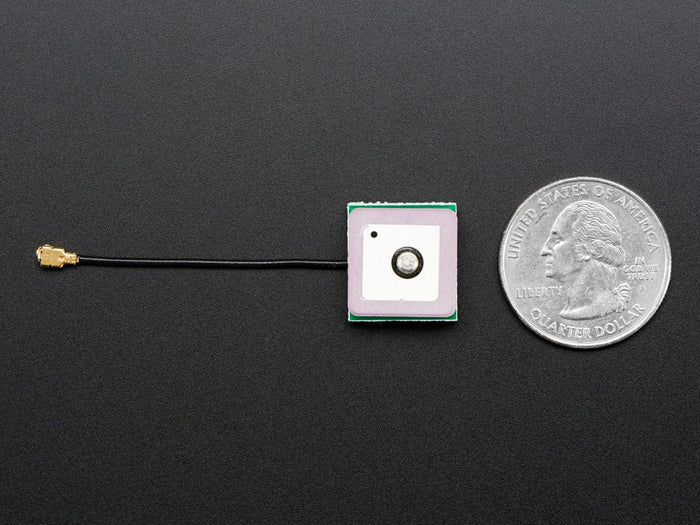 Passive GPS Antenna uFL - 15mm x 15mm  1 dBi gain by The Pi Hut - The Pi Hut