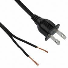 Philmore SPT1182-6BL 6 foot Black AC Power Cord, SPT-18 AWG