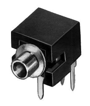 Phone Connectors 2C RT ANG 2.5MM (50 pieces)