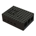 Pi-Blox Case for Raspberry Pi 4 - Black [Discontinued] by The Pi Hut - The Pi Hut