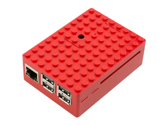 Pi-BLOX Pi3 Case - Red [Discontinued] by Multicomp - The Pi Hut