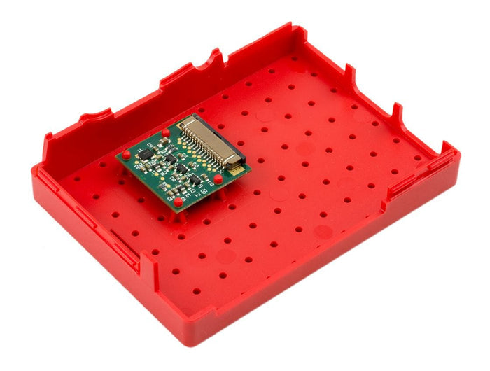 Pi-BLOX Pi3 Case - Red [Discontinued] by Multicomp - The Pi Hut