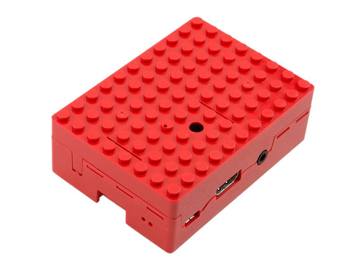 Pi-BLOX Pi3 Case - Red [Discontinued] by Multicomp - The Pi Hut