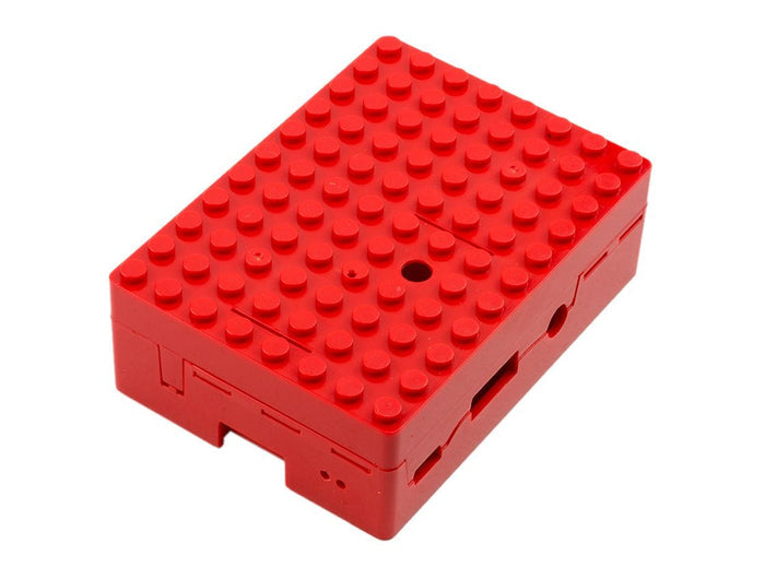 Pi-BLOX Pi3 Case - Red [Discontinued] by Multicomp - The Pi Hut