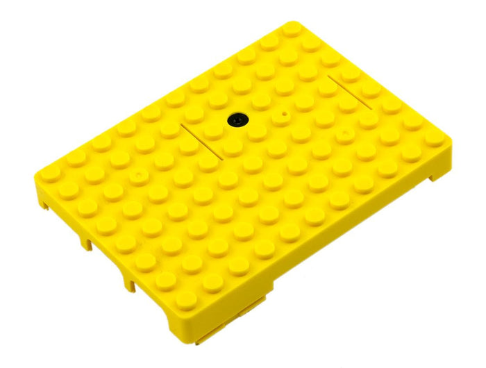 Pi-BLOX Pi3 Case - Yellow [Discontinued] by Multicomp - The Pi Hut
