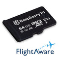 PiAware Pre-installed 64GB Micro SD Card (Latest v11.1) by FlightAware - The Pi Hut