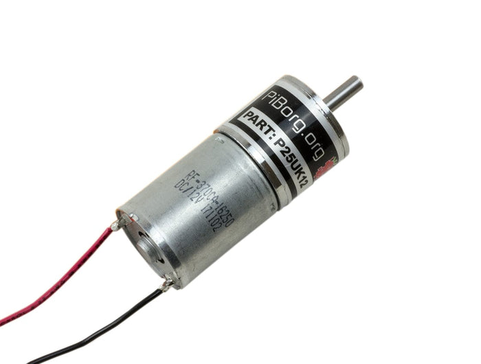 PiBorg 25D Motor - 12V 100RPM [discontinued] by ModMyPi - The Pi Hut