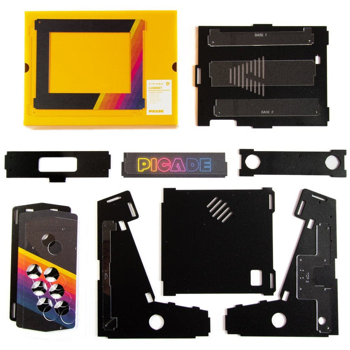Picade - Raspberry Pi Arcade Machine (8" display) [Discontinued] by Pimoroni - The Pi Hut