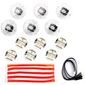 Picade Plasma Kit - Illuminated Arcade Buttons – 6-button kit [Discontinued] by Pimoroni - The Pi Hut