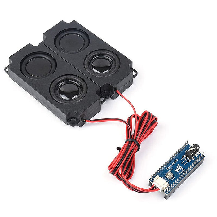 Pico Audio - Audio Module for Raspberry Pi Pico (Inc. Speakers) by Waveshare - The Pi Hut