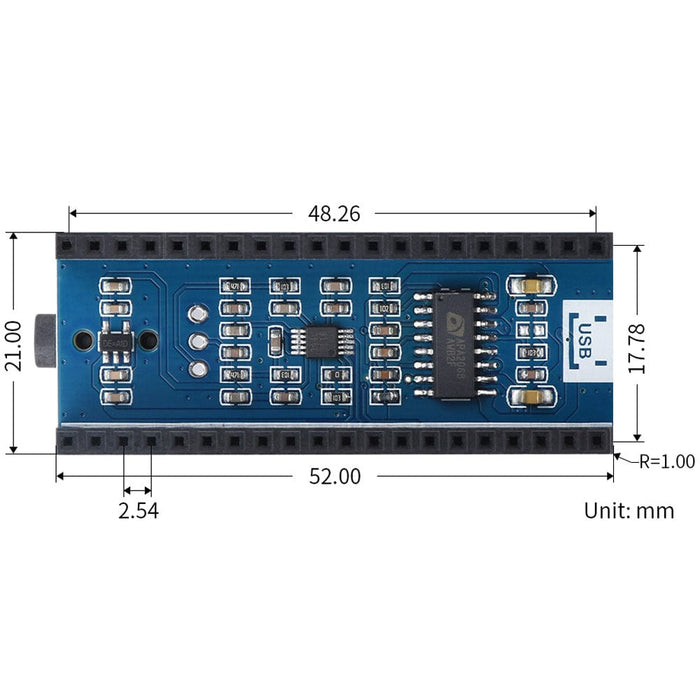 Pico Audio - Audio Module for Raspberry Pi Pico (Inc. Speakers) by Waveshare - The Pi Hut