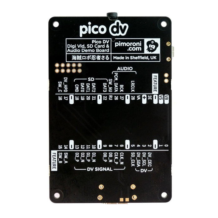 Pico DV Demo Base by Pimoroni - The Pi Hut