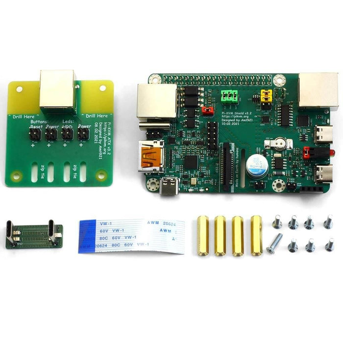 PiKVM v3 HAT for Raspberry Pi 4 by PiKVM - The Pi Hut