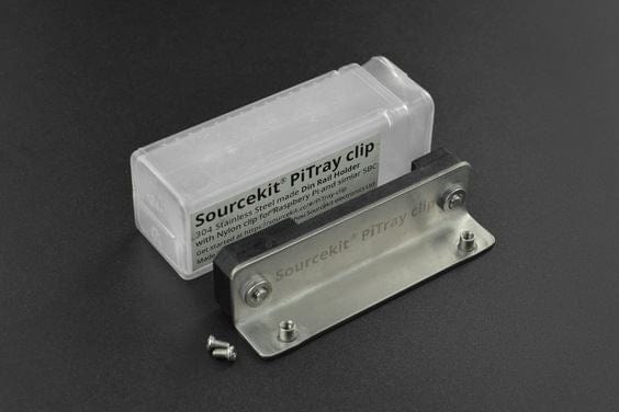 PiTray Clip Din Rail Mount for Raspberry Pi by The Pi Hut - The Pi Hut