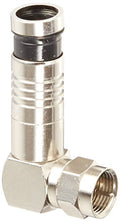 Platinum Tools 18006RA F RG6 RA Compression, Nickel Plated, 25-Pack