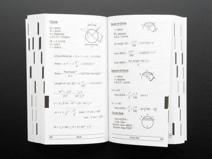 Pocket Ref - 4th Edition - by Thomas J. Glover by The Pi Hut - The Pi Hut