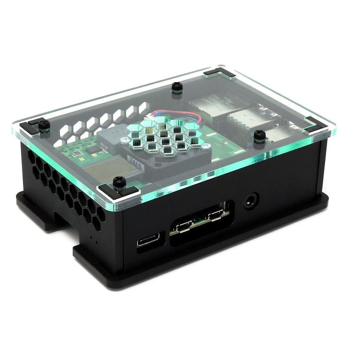 PoE+ HAT Case for Raspberry Pi 4 (v2.0) by The Pi Hut - The Pi Hut