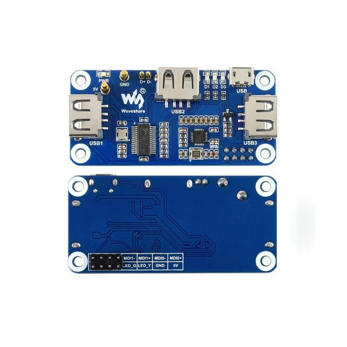 PoE USB Hub HAT for Raspberry Pi Zero by Waveshare - The Pi Hut