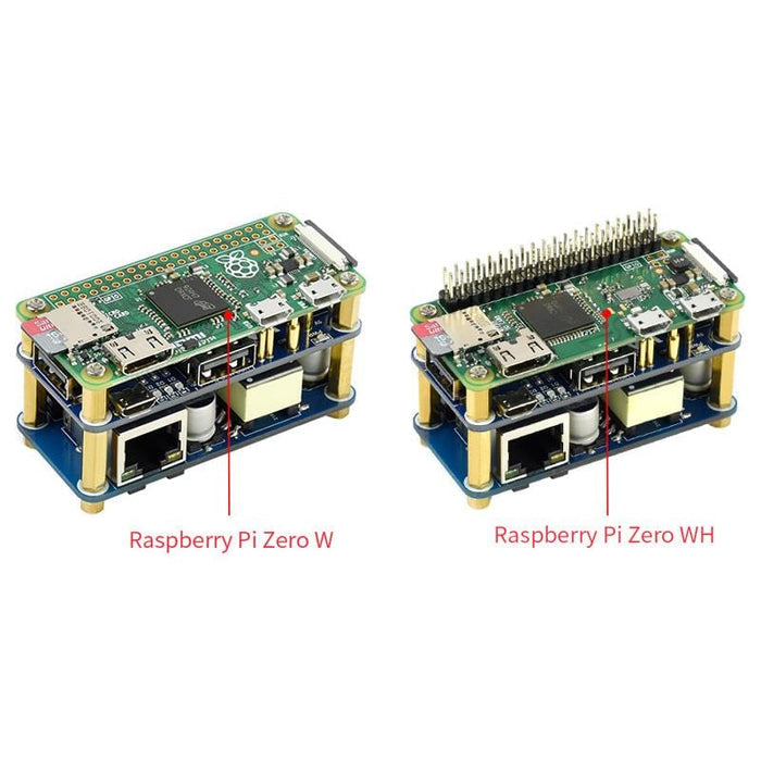 PoE USB Hub HAT for Raspberry Pi Zero by Waveshare - The Pi Hut