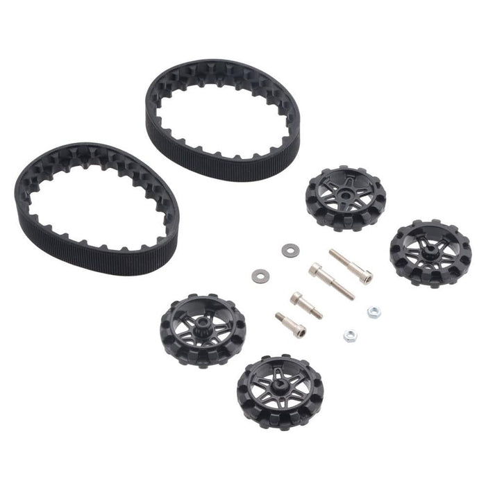 Pololu 22T Track Set - Black by Pololu - The Pi Hut