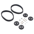 Pololu 30T Track Set - Black by Pololu - The Pi Hut
