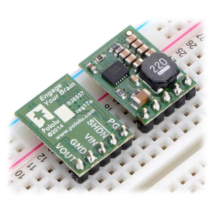 Pololu 9V, 1A Step-Down Voltage Regulator D24V10F9 by Pololu - The Pi Hut