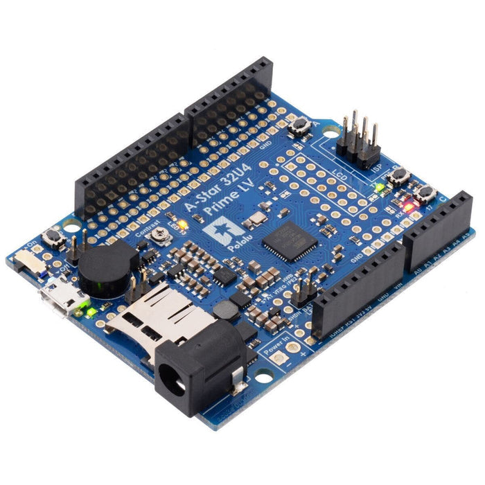 Pololu A-Star 32U4 Prime LV MicroSD [Discontinued] by Pololu - The Pi Hut